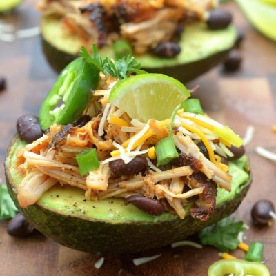 Pulled Pork Stuffed Avocado