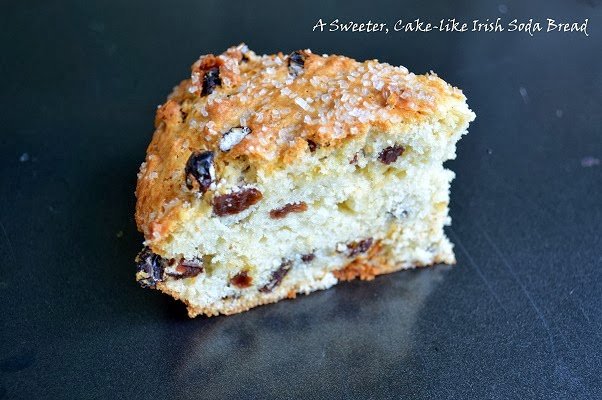 The BEST Irish Soda Bread recipe! It's sweeter and more cake-like! Make this once and you will be hooked!