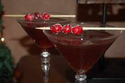 Cranberry Champagne Cocktail