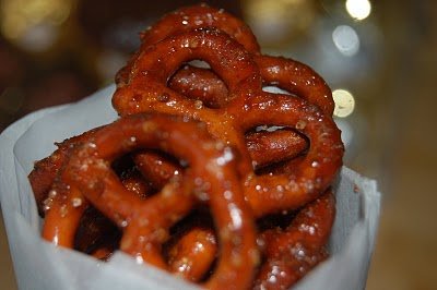 Sweet and Spicy Pretzels