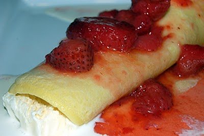 Dessert Crepes