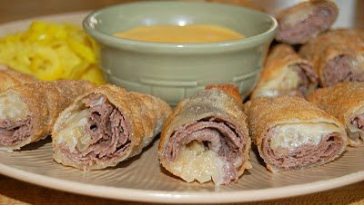 Cheesesteak Eggrolls