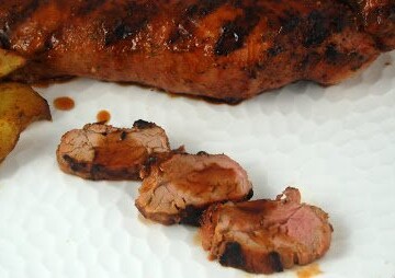 Maple Chile Glazed Pork Tenderlion