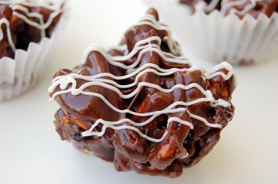 Chocolate Marshmallow Pretzel Delight