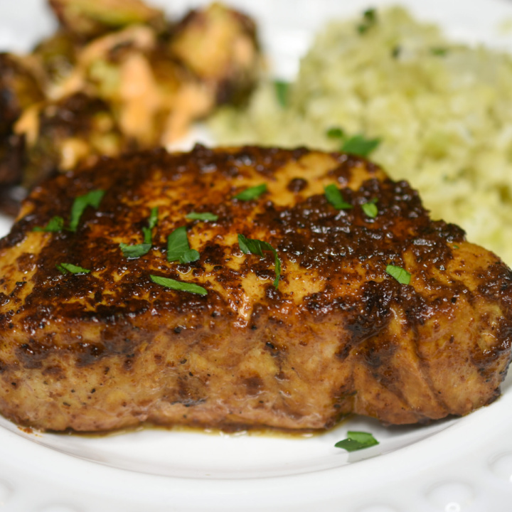 Lemon Pepper Pork Chops - Souffle Bombay