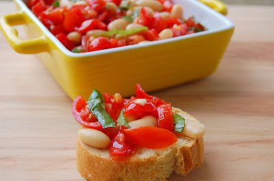Tomato & Bean Bruschetta