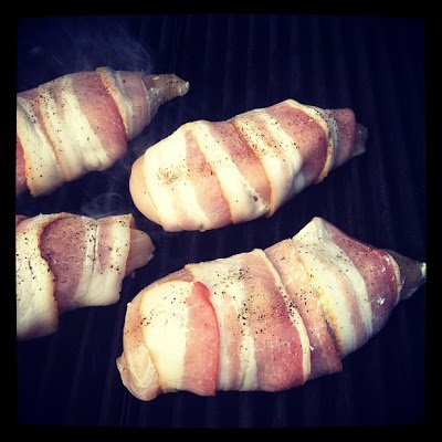 Bacon Wrapped Jalapeno Stuffed Chicken