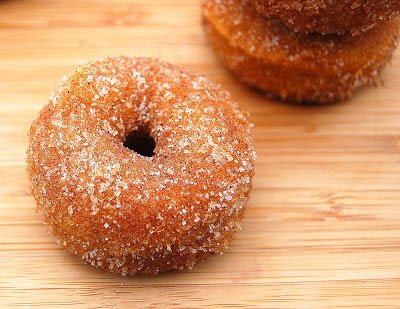 Baked Mini Pumpkin Donuts