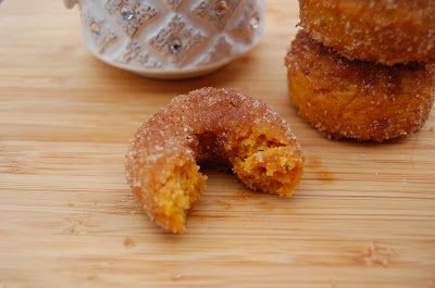 Baked Mini Pumpkin Donuts