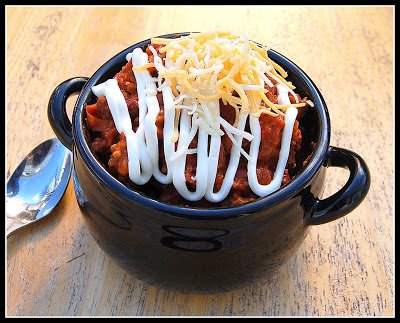 Spicy Beef & Sausage Chili