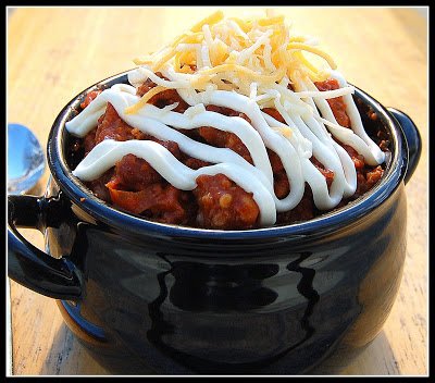 Spicy Beef & Sausage Chili