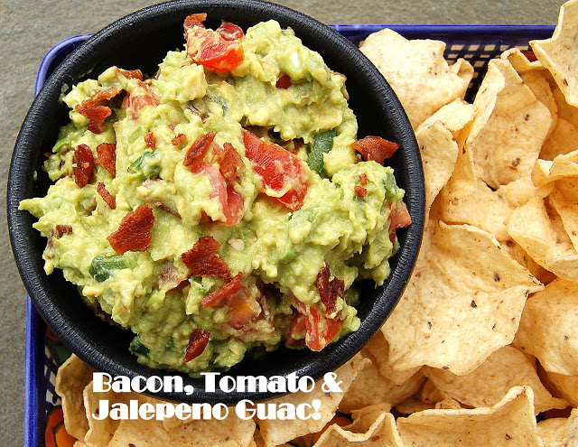 Bacon, Tomato & Jalapeno Guacamole