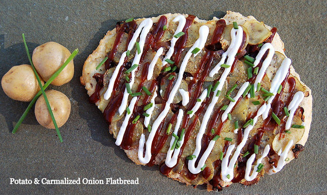 Potato & Caramelized Onion Flatbread