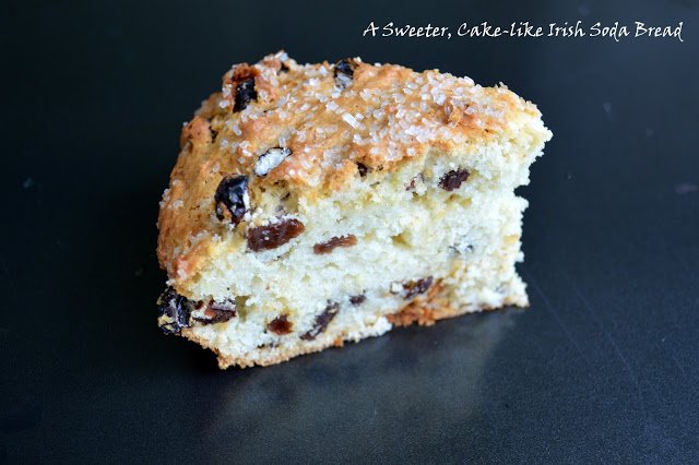 Sweet Cake-Like Irish Soda Bread