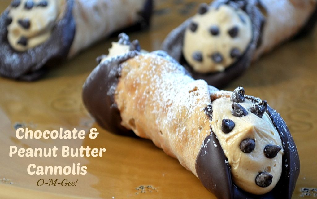 Chocolate and Peanut Butter Cannoli's recipe