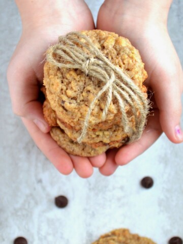 Best Banana Bread Cookie Recipe. A different & delicious way to use up your old bananas!