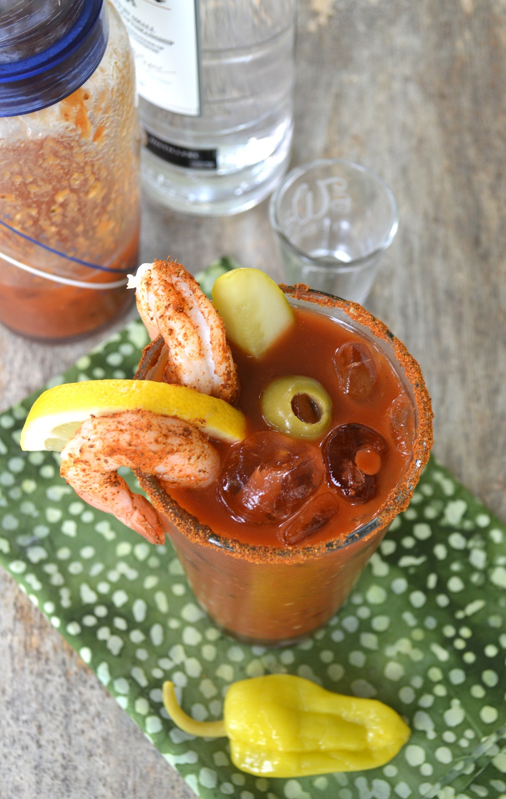 The BEST Spicy Bloody Mary! If you enjoy a good Bloody, this one is for YOU!