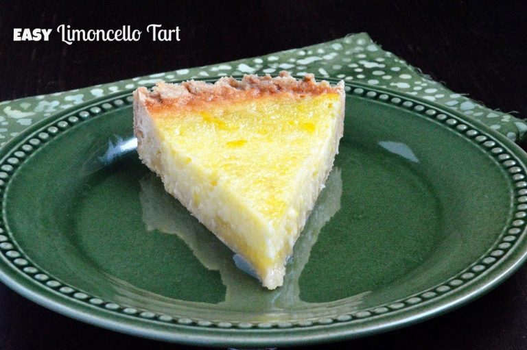 Limoncello Tart
