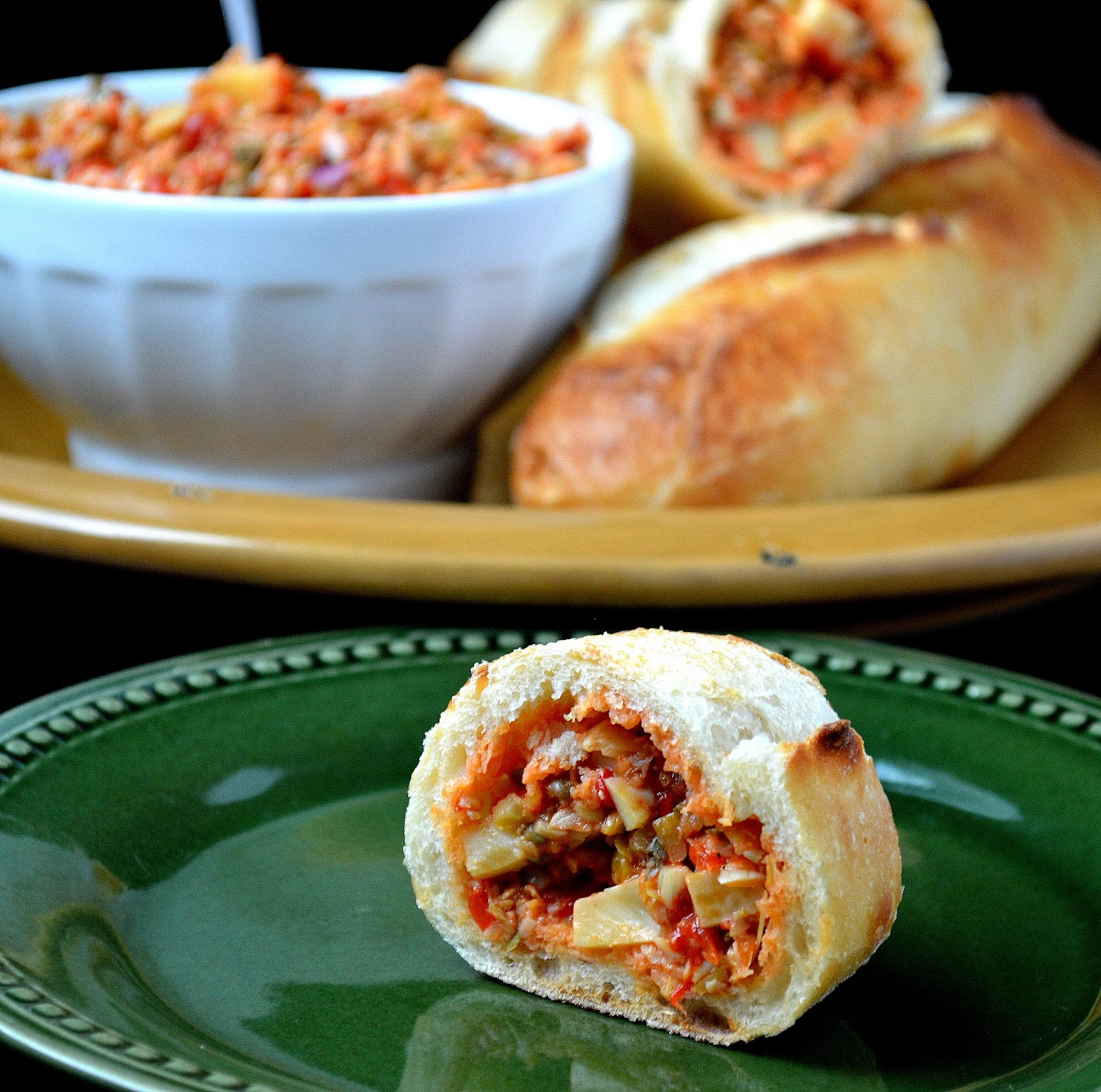 Tapenade Sandwich Souffle Bombay