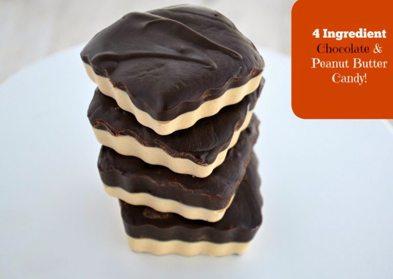 4 Ingredient Chocolate and Peanut Butter Candy