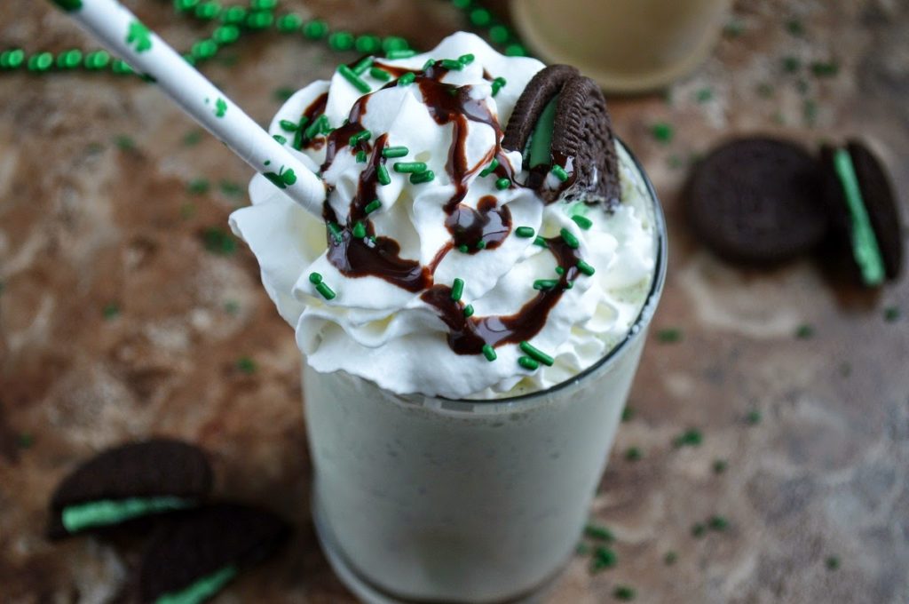 Milkshake with Irish Cream
