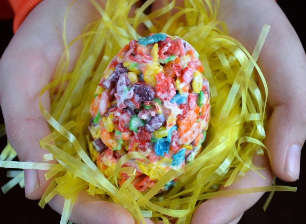 Easy Easter Egg Marshmallow Treats For Kids