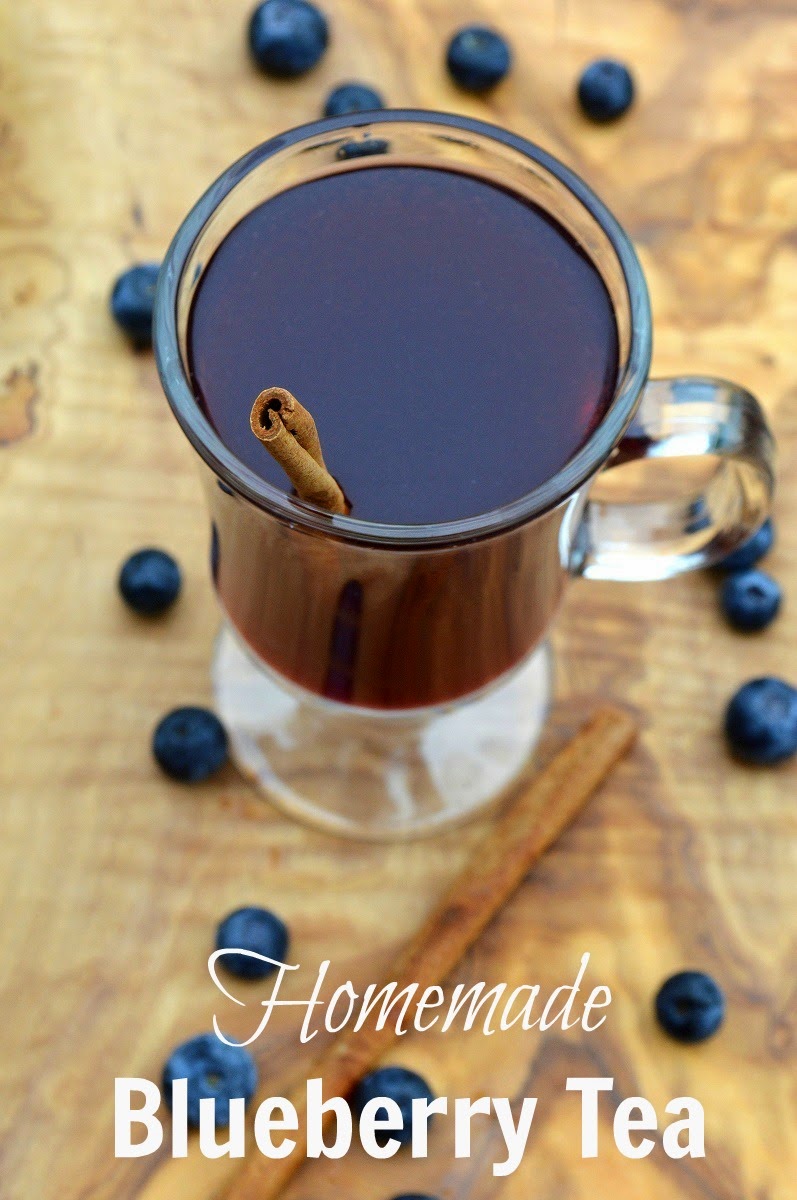 Homemade Blueberry Tea Souffle Bombay