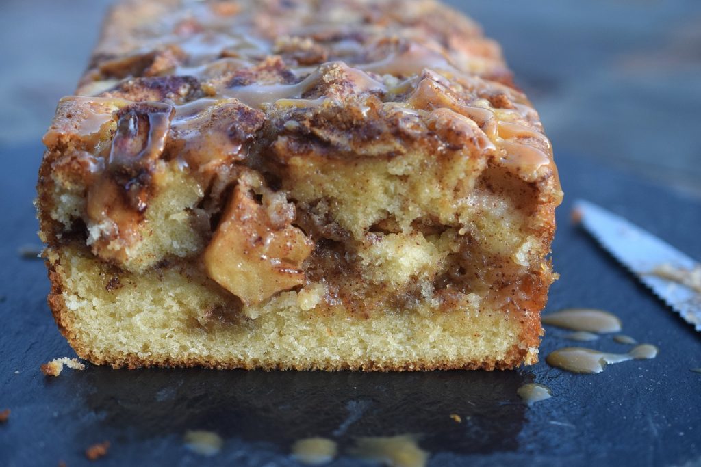 Delicious No Yeast Caramel Apple Bread