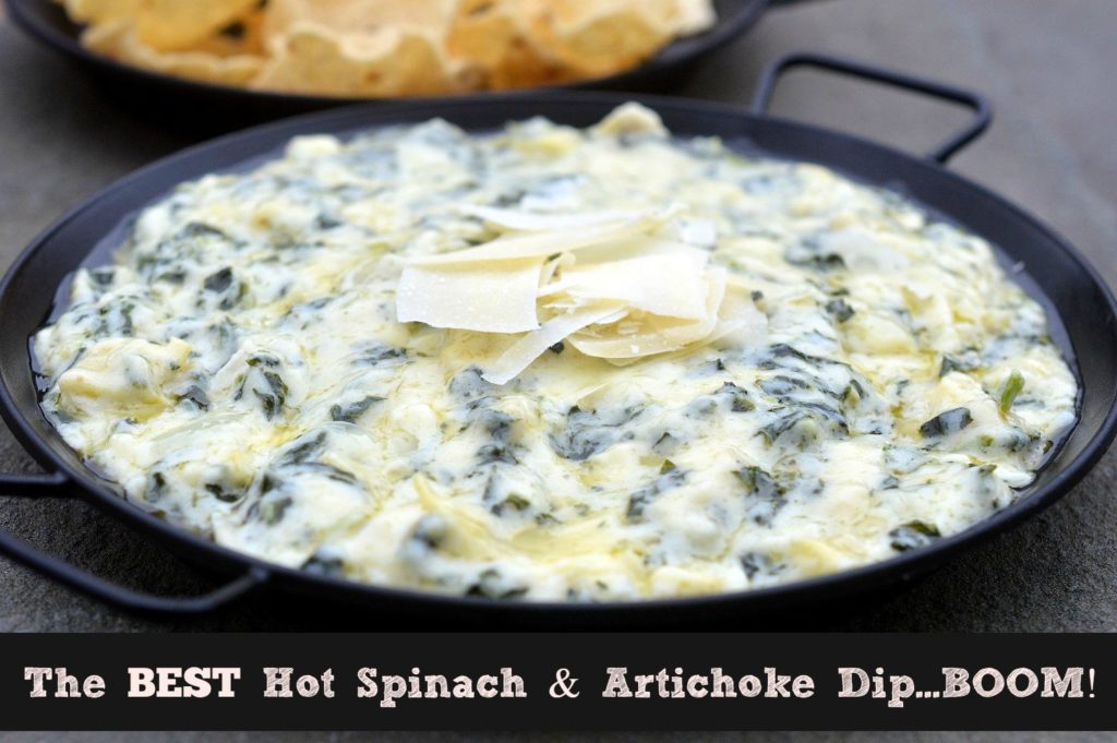 The BEST Hot Spinach & Artichoke Dip!