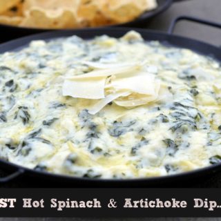 The BEST Hot Spinach & Artichoke Dip!