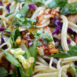 Asian Noodle Salad With Grilled Chicken