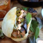 Pork Banh Mi Meatball Sandwich