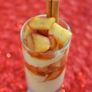 Apple Pie Cheesecake Shooters
