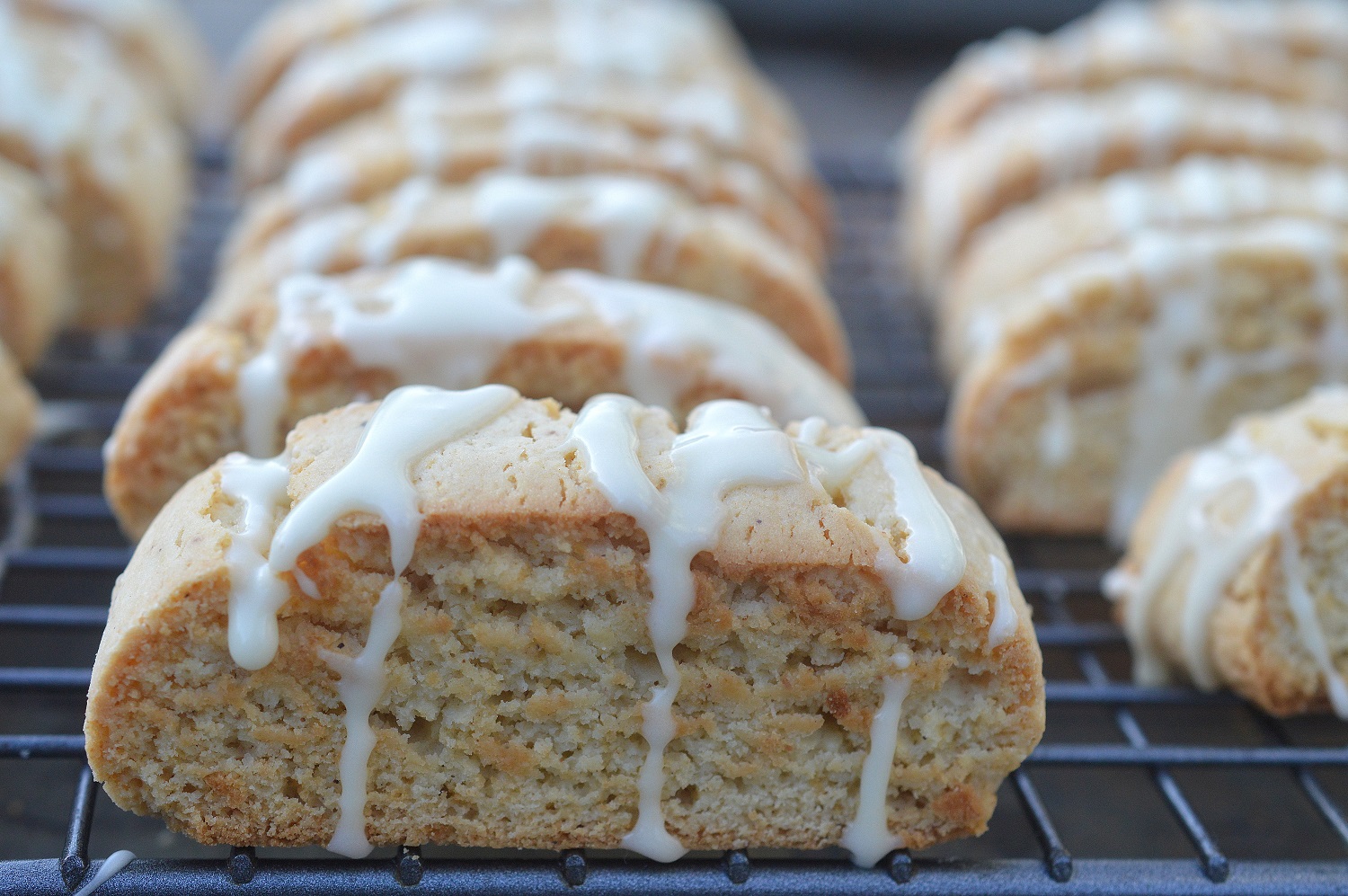 Recipe for Eggnog Biscotti. A Christmas cookie recipe staple! Eggnog Cookie recipe.  This recipe has many rave reviews over the years. A perfect addition to holiday cookie trays.