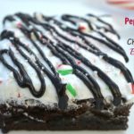 Peppermint Hot Chocolate Brownies