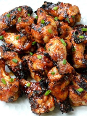 Grilled Asian Chicken Wings Perfect for Tailgating