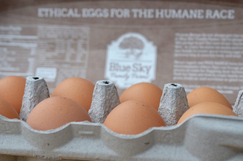 Blue Sky Family Farms Non-GMO Organic Ethical Eggs