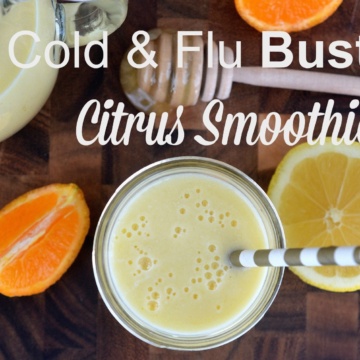 Cold Busting Citrus Smoothie - Take a proactive approach to staying healthy with this Immune Boosting Smoothie