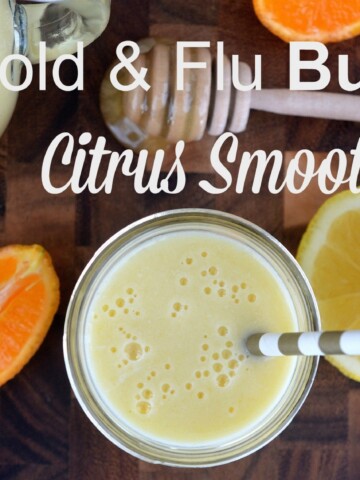 Cold Busting Citrus Smoothie - Take a proactive approach to staying healthy with this Immune Boosting Smoothie