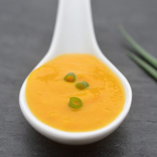 Carrot Coconut Ginger Bisque - Dairy Free - Recipe from one of the top destination spas in the U.S. - The Lodge at Woodloch in PA