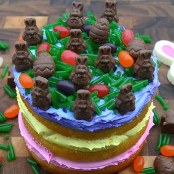 Fun Easter Candy Cake