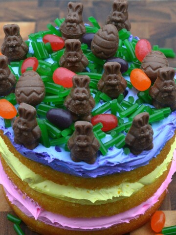 Fun Easter Candy Cake