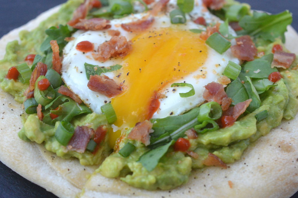 Avocado Breakfast Pizza Running Yolk