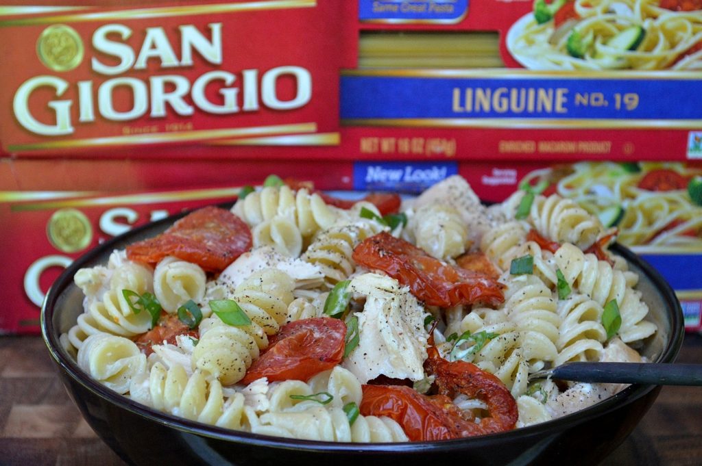 Chicken Caesar Pasta Salad Yummo!