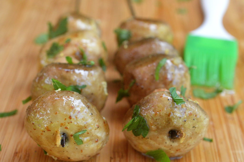 Roasted Honey Mustard Mushrooms - so good the kids may just eat more than you do! 