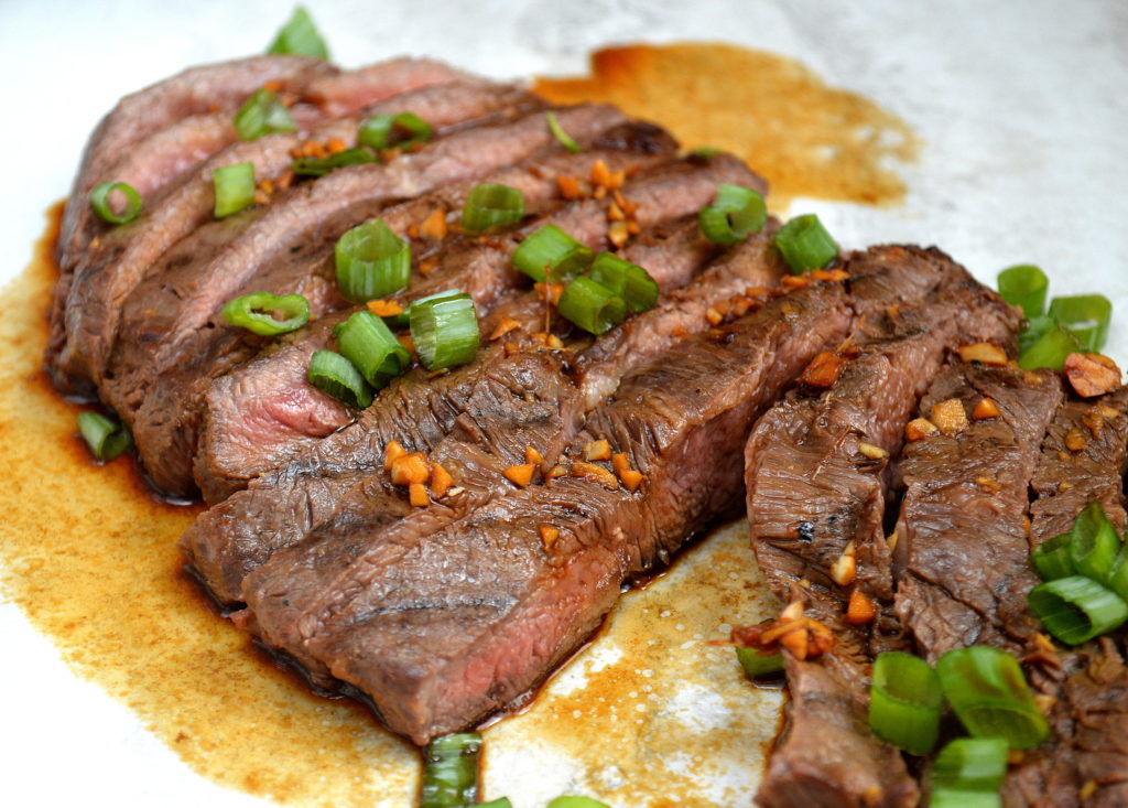 Grilled Flat Iron Steak and other Father's Day Grilling recipes