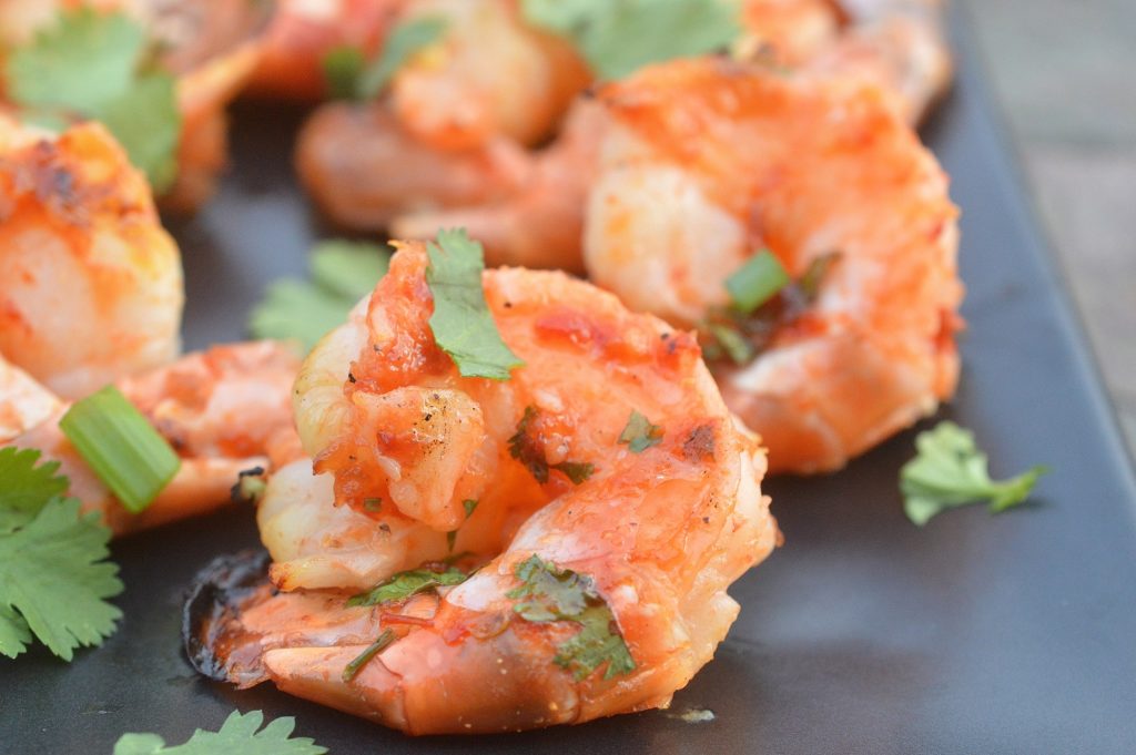 Grilled Sweet & Spicy Shrimp - Easy, yummy and, its SHRIMP!!