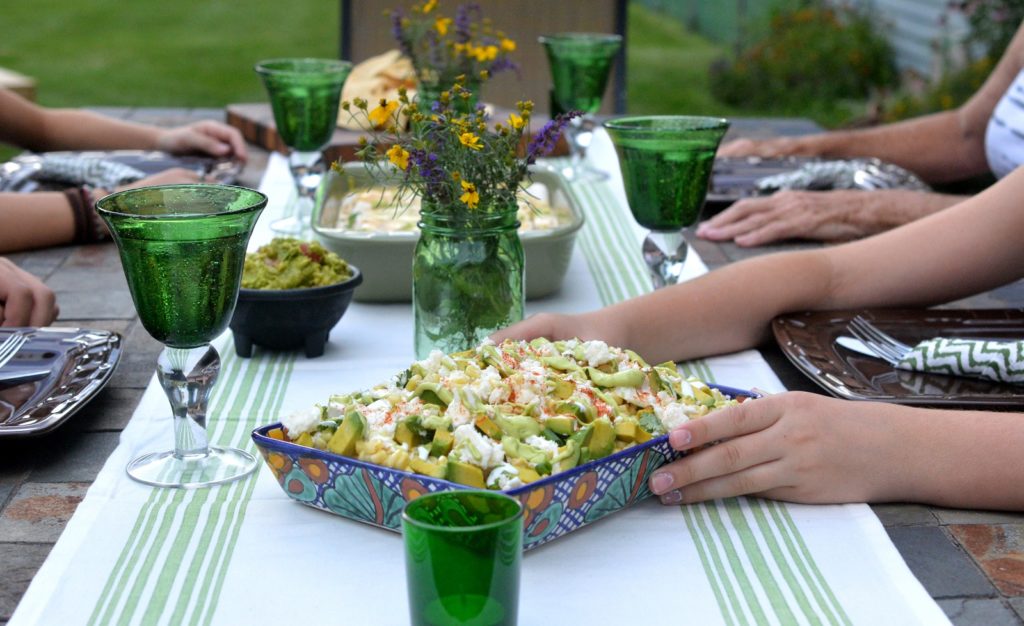 Dinner en Green starring California Avocados