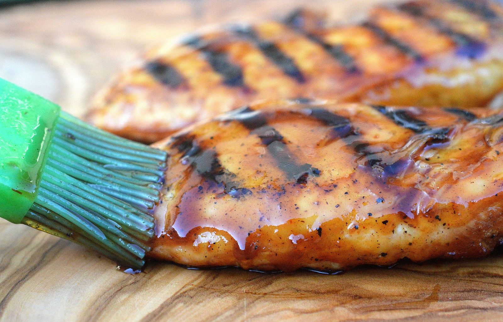 Honey Bourbon BBQ Grilled Chicken (3 Ingredient Sauce)