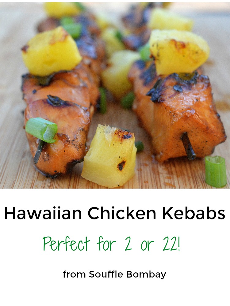 Hawaiian Chicken Kebabs Perfect for 2 or 22 from Souffle Bombay